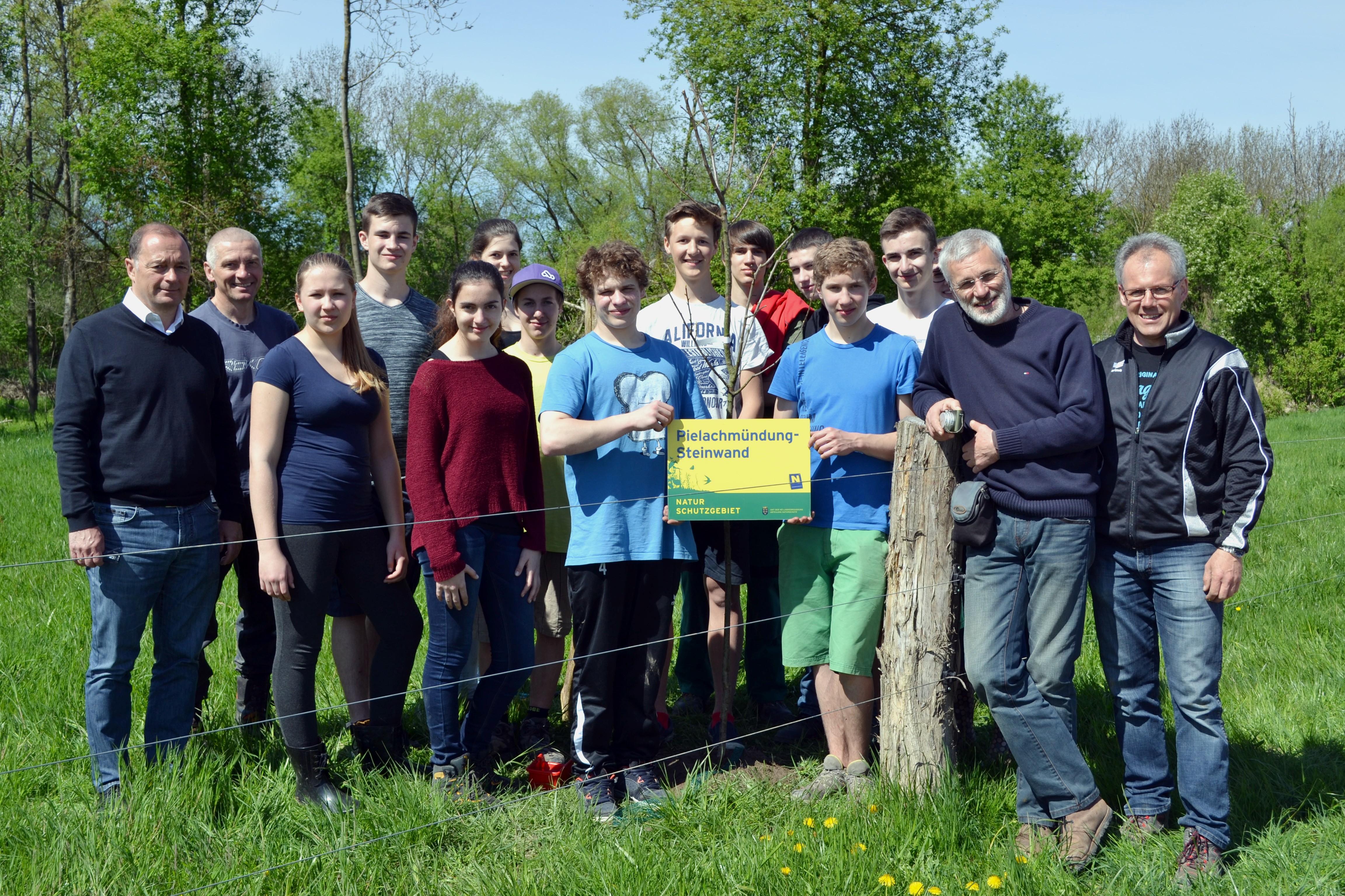 baumpflanzung naturschutzgebiet pielach 21042015