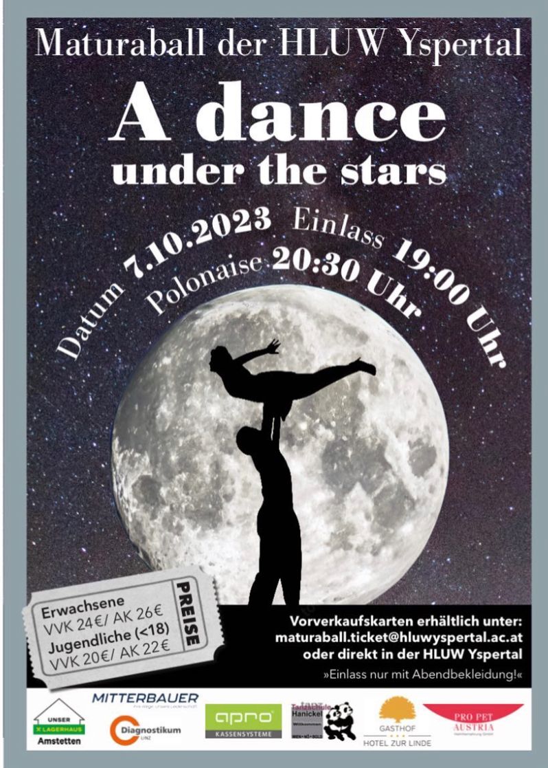 Maturaballplakat 2023